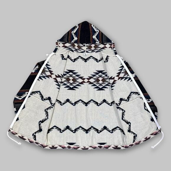 Tejidos Ruiz Ecuadorian Wool Alpaca Hoodie – Size Large - Picture 3 of 5